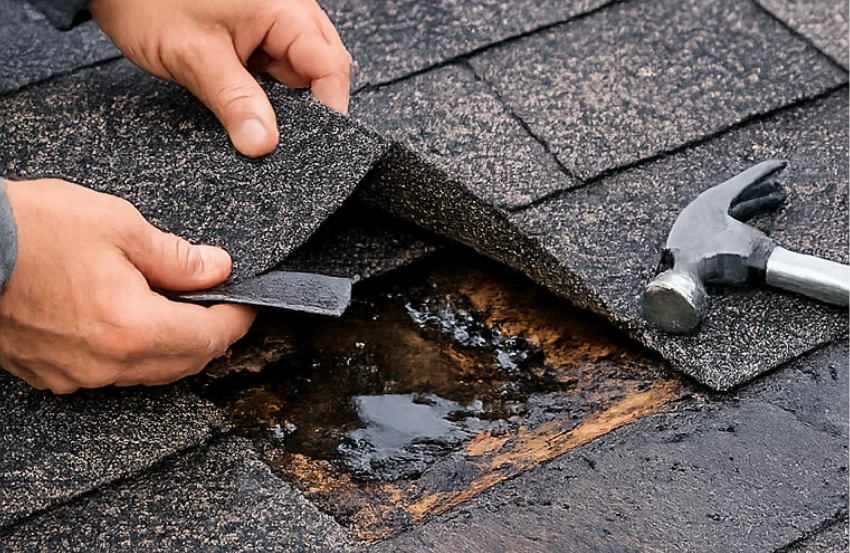 Expert Roof Leak Repair Service Prince Frederick MD contractor repairing roof leaks