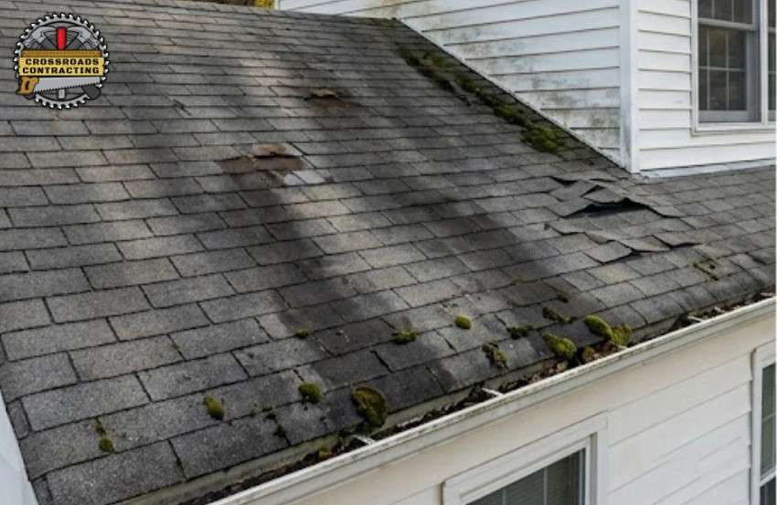 Storm-damaged residential roof repaired by experts specializing in Roofing Problems Handled by Roofing Contractors Maryland