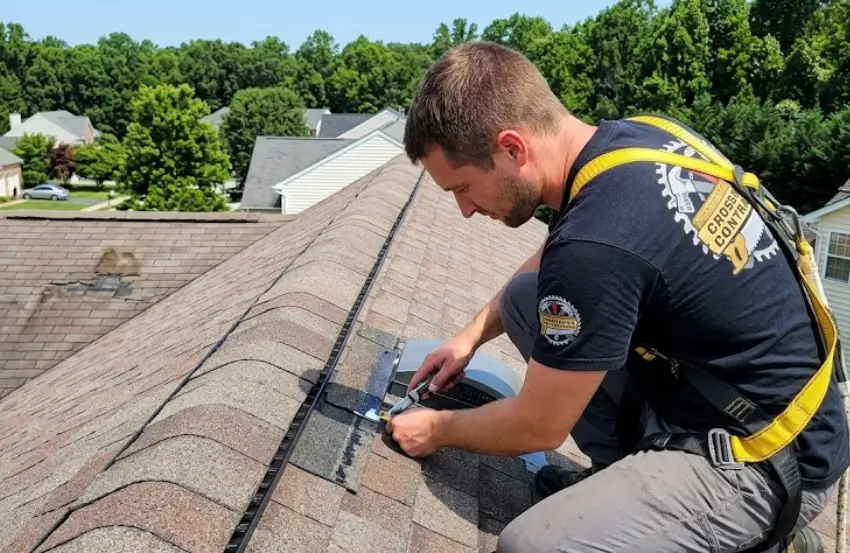 Professional Roof Leak Repair Prince Frederick MD service protecting a residential home from water damage and roof leaks.