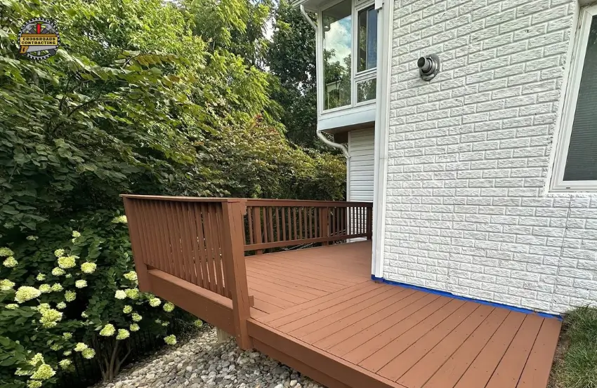 Gutter Installation Calvert County MD directing rainwater away from a home foundation