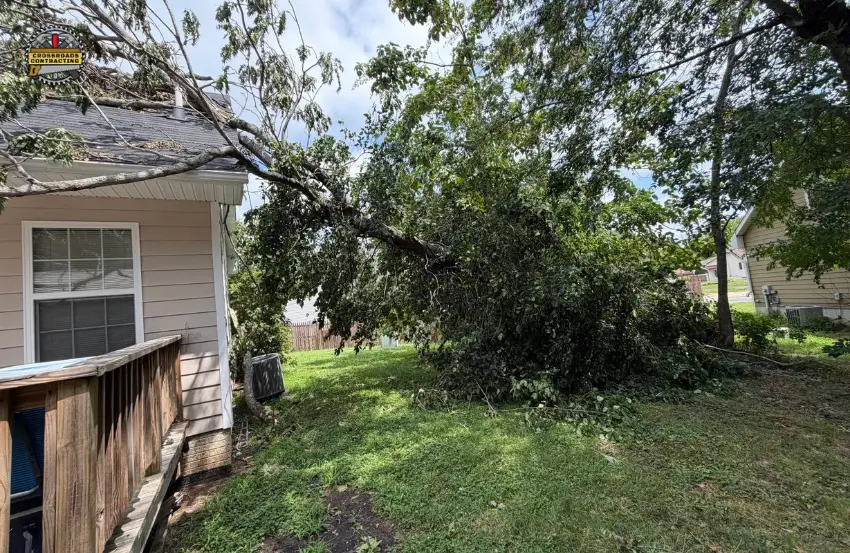 Storm Damage North Beach MD roof inspection after severe weather