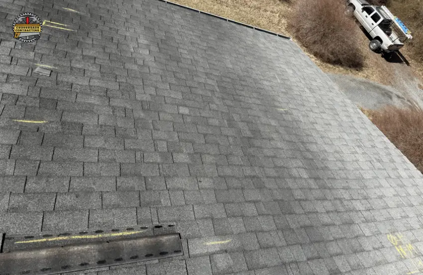 Roof Inspections California MD checking residential roof damage
