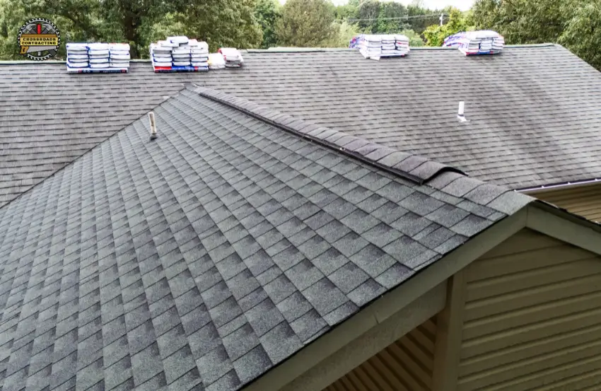 Roof Ridge Vent Problems Huntingtown MD during professional roof inspection