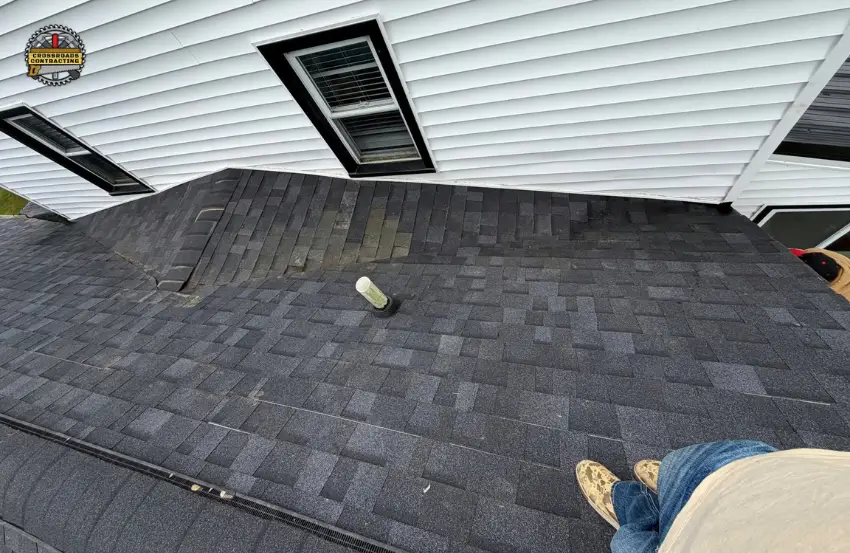 Siding Repair Southern Maryland inspection showing signs of damaged siding